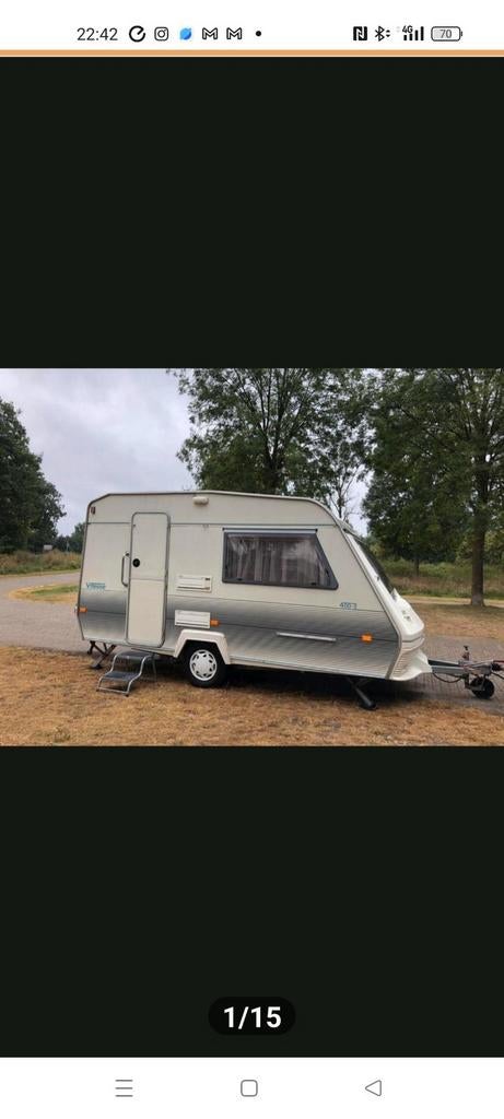 Beyerland Vitesse 400/2 uit 1992 - Zeer goed onderhouden, Treinzit, Mover, Particulier, Tot en met 4