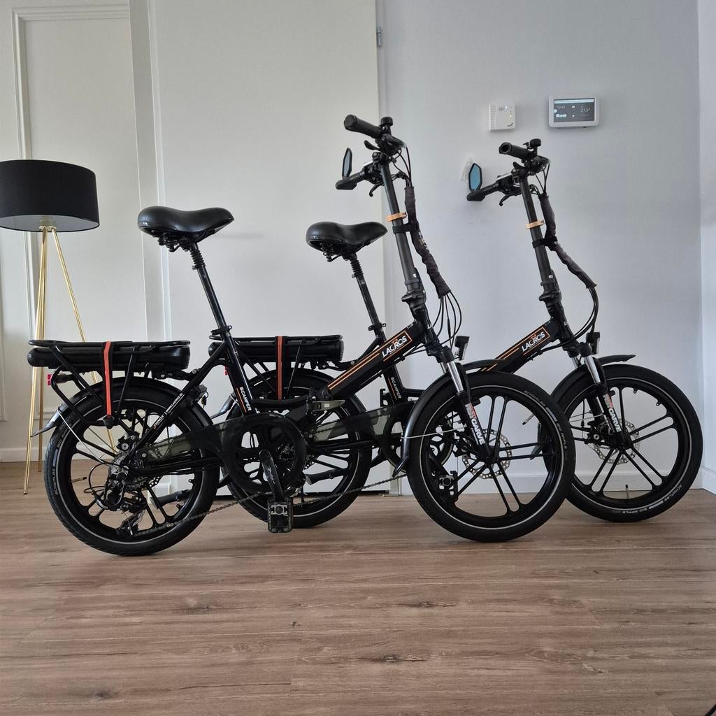 2x Z.G.A.N. Lacros S400 elektrische vouwfietsen (17,5ah), Fietsen en Brommers, Fietsen | Vouwfietsen, Versnellingen, Zo goed als nieuw