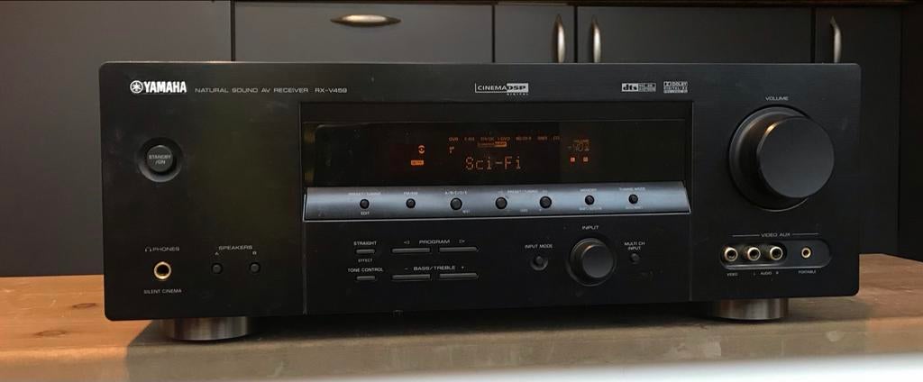 Yamaha RX-V459 Audio-Video Receiver, Gebruikt, Yamaha, Ophalen of Verzenden, 60 tot 120 watt