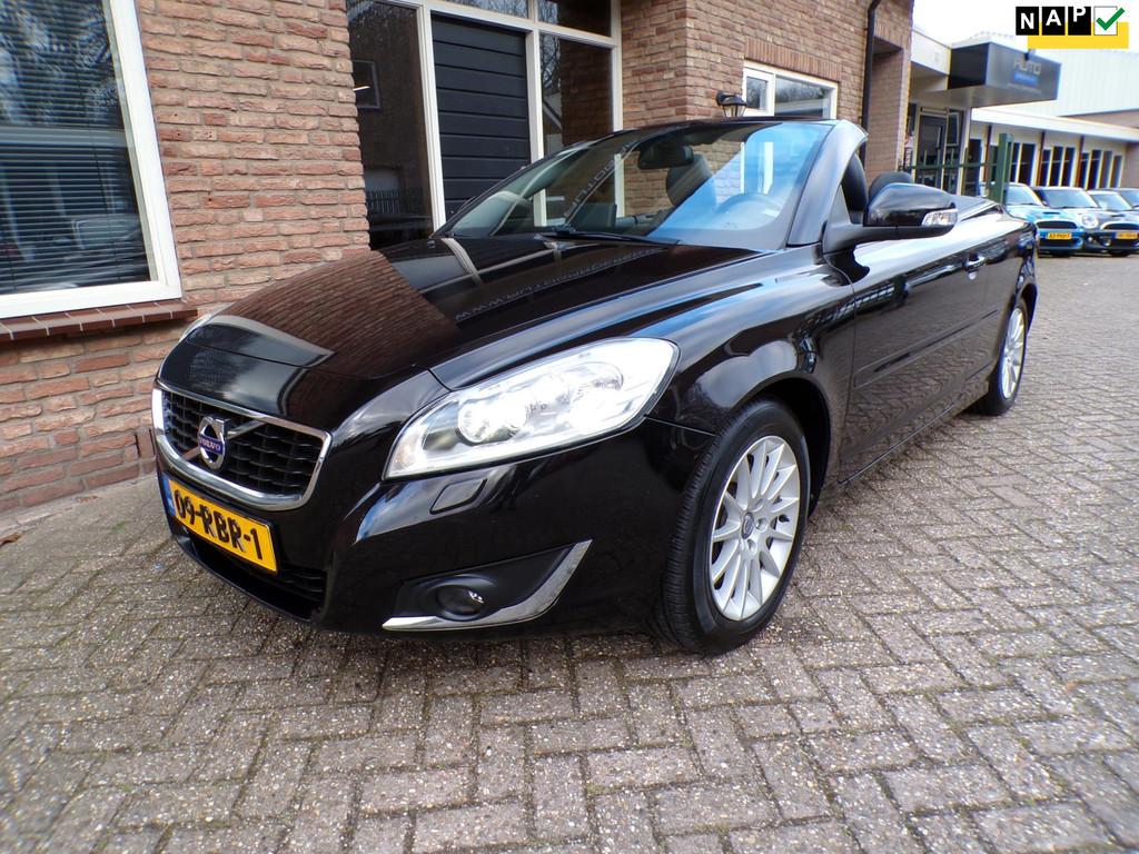 Volvo C70 Convertible 2.5 T5 Tourer Automaat / Leder / Navi, Euro 5, C70, Gebruikt, Zwart