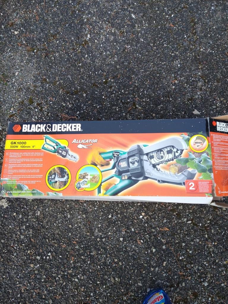 Black & Decker Alligator Snoeizaag, Ophalen, Nieuw, Takkenzaag, Black & Decker