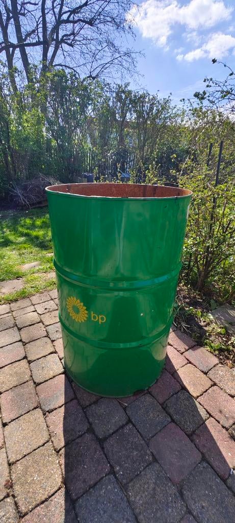 Stookton - oliedrum - vat 200 liter BP, Ophalen