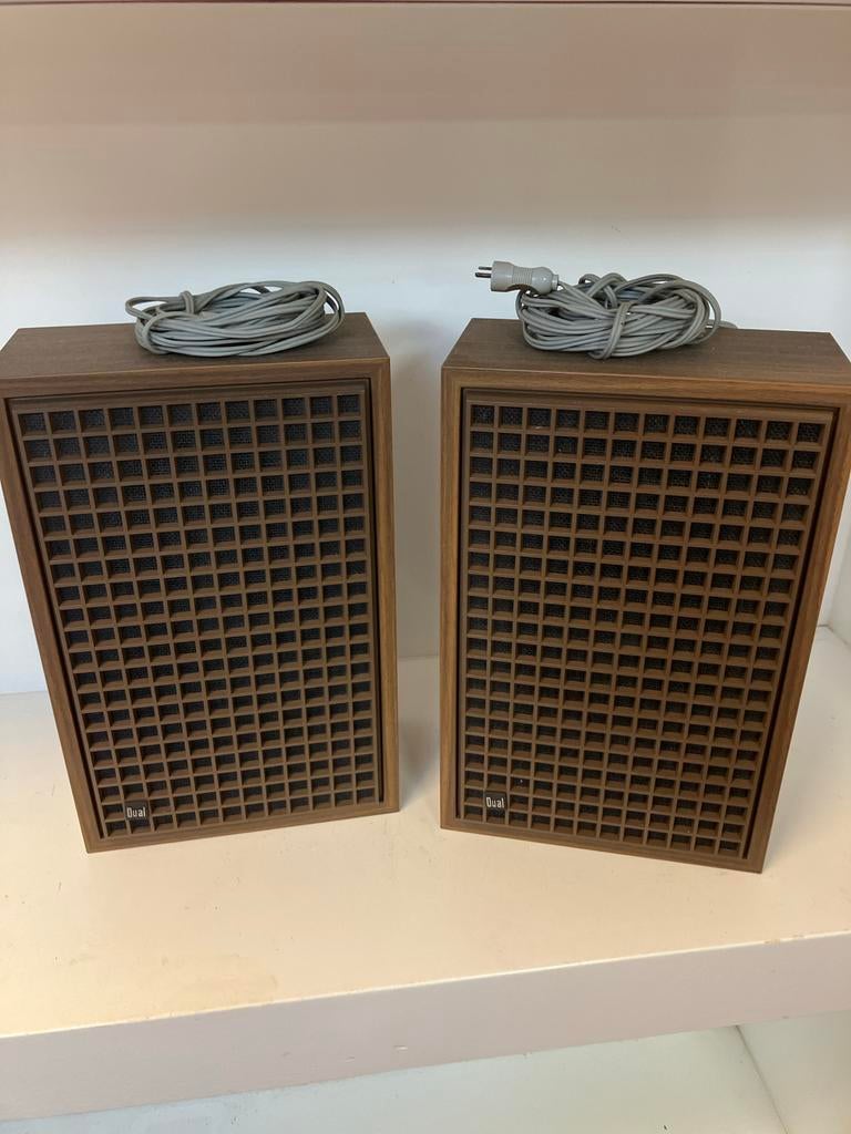 Dual CL 114 Vintage Stereo Speakers - 6W / 4Ω, Audio, Tv en Foto, Overige merken, Gebruikt, Ophalen of Verzenden, Minder dan 60 watt