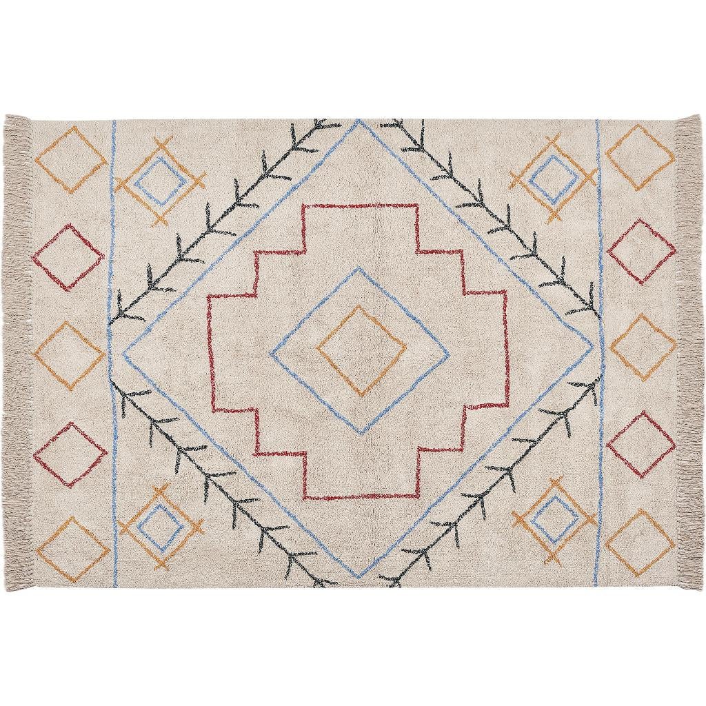 Large Berber Style Cotton Rug (160 x 230), Ophalen, 150 tot 200 cm, 200 cm of meer, Zo goed als nieuw