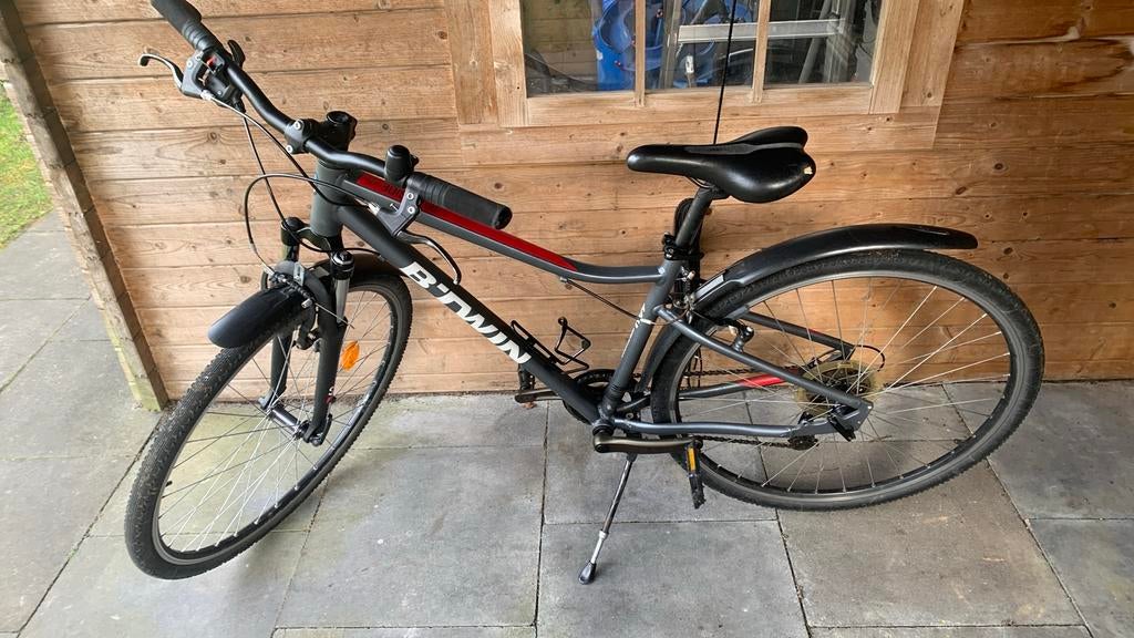 Gravelbike B’twin, Ophalen, Gebruikt, Aluminium, 24 inch of meer