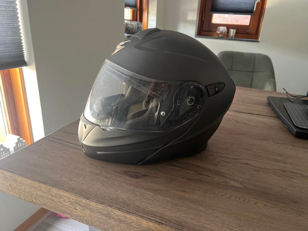 Scorpion EXO-920 EVO scooterhelm maat S, Fietsen en Brommers, Ophalen of Verzenden, Zo goed als nieuw, Small
