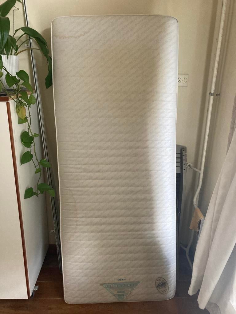 zevenslaper matras 80 x 190 GRATIS, Huis en Inrichting, Slaapkamer | Matrassen en Bedbodems, Ophalen, Gebruikt, Eenpersoons, 190 cm of minder