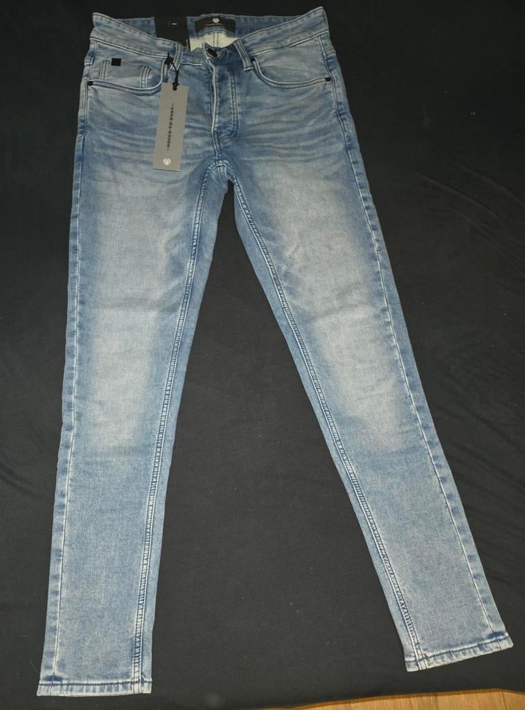 Ashes to Dust Skinny Jeans Lichtblauw - Maat 30W/32L - Nieuw, Kleding | Heren, Spijkerbroeken en Jeans, Ashes to Dust, Blauw, Nieuw