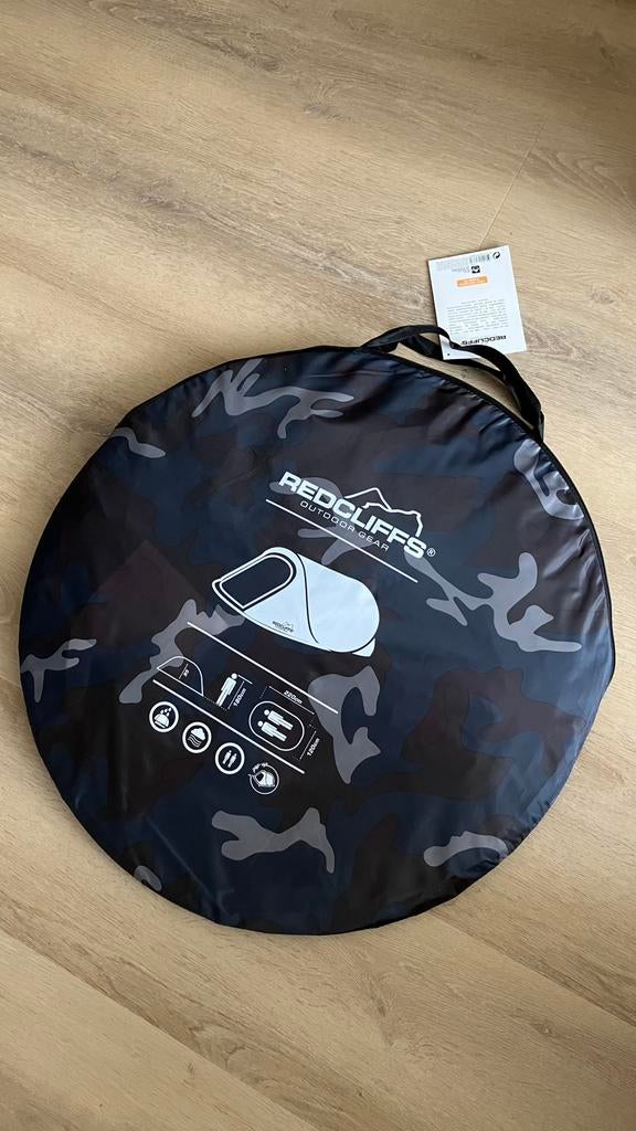 Redcliffs pop up tent 2pers Nieuw, Ophalen, Zo goed als nieuw, Tot en met 2