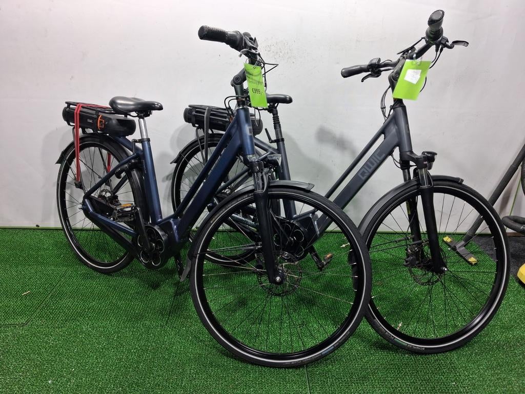 Qwic premium brose midden motor 750wh de luxe, Versnellingen, Zo goed als nieuw, 50 tot 53 cm, Ophalen