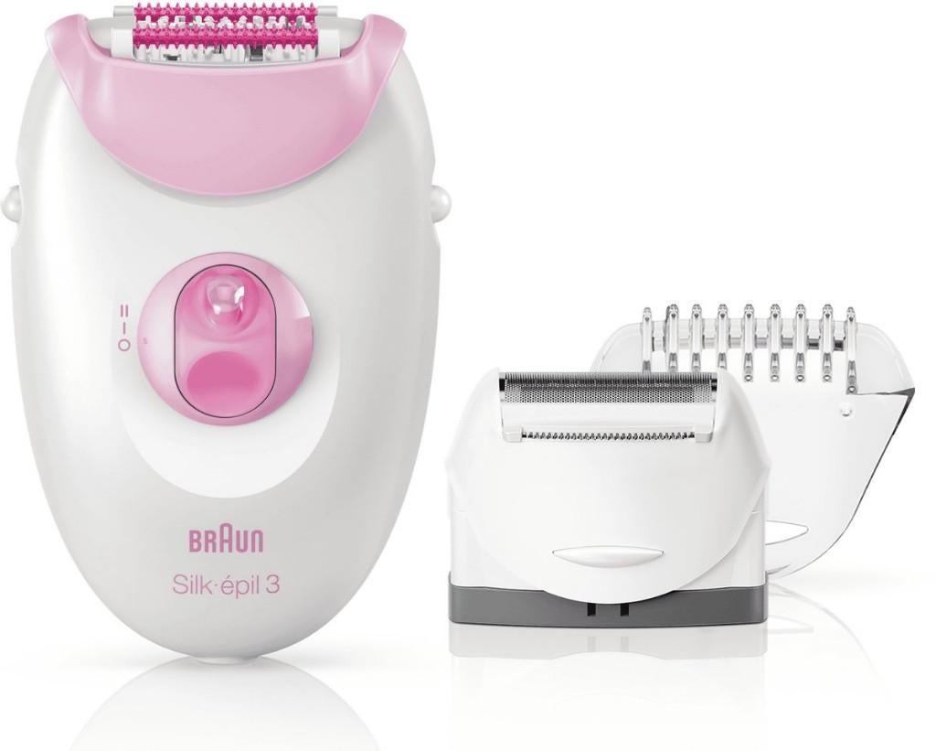 De Braun Silk-épil 3 epilator, scheerapparaat, Ophalen of Verzenden, Zo goed als nieuw, Scheren en Epileren
