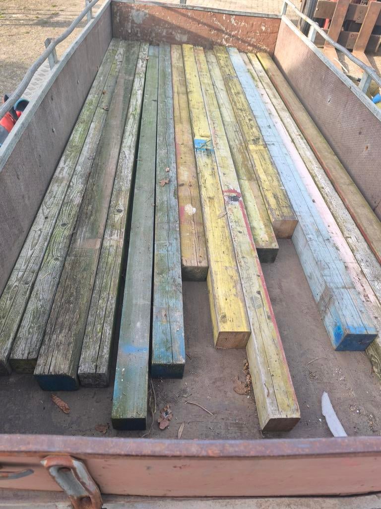 Metselprofielen 14 stuks en 2 halve, Doe-het-zelf en Verbouw, Ophalen, Gebruikt, Minder dan 25 mm, Plank