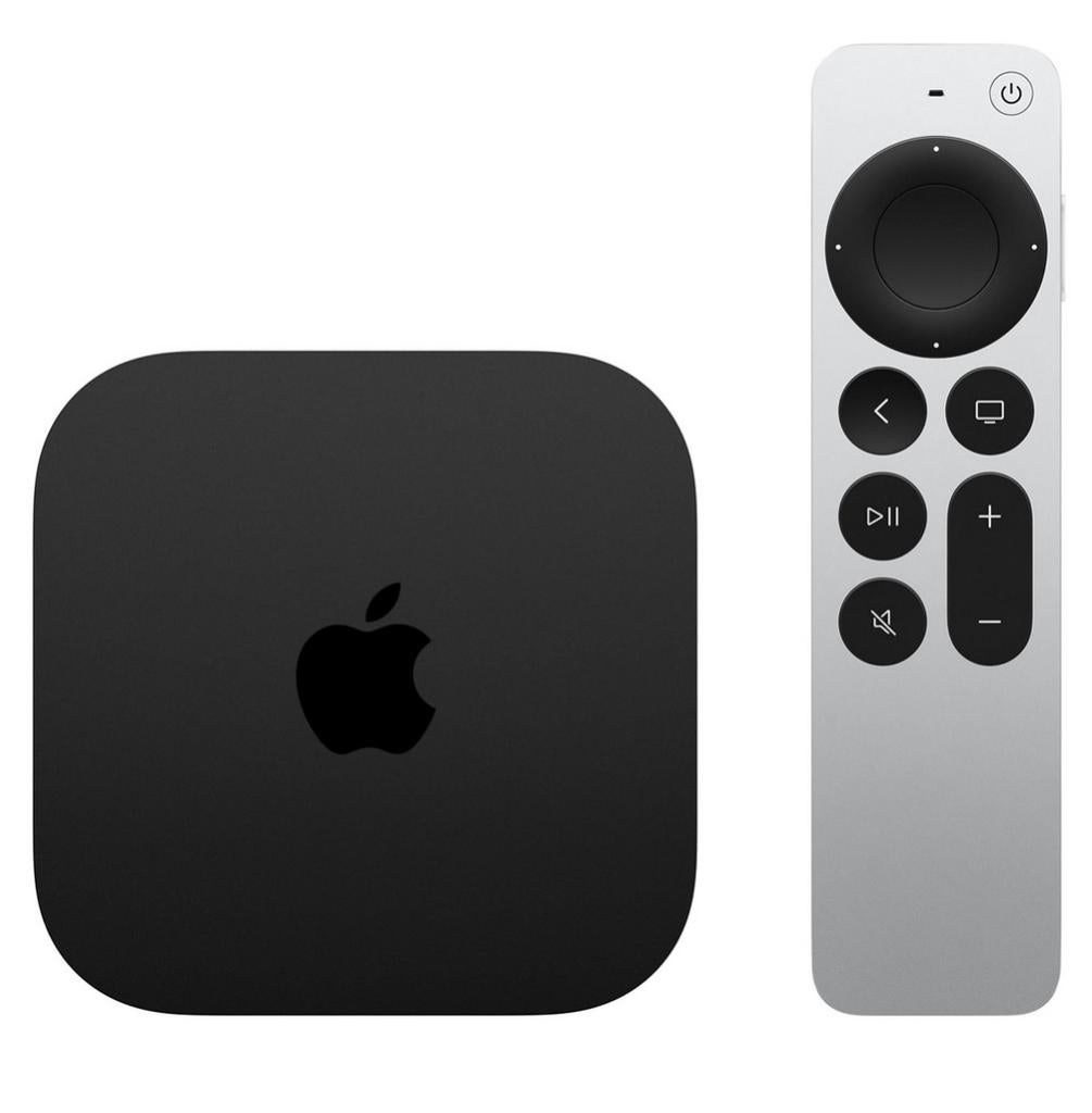 APPLE Apple TV 4K 3e generatie 128GB (Wi‑Fi + Ethernet), Apple, Apple, Minder dan 500 GB, Nieuw