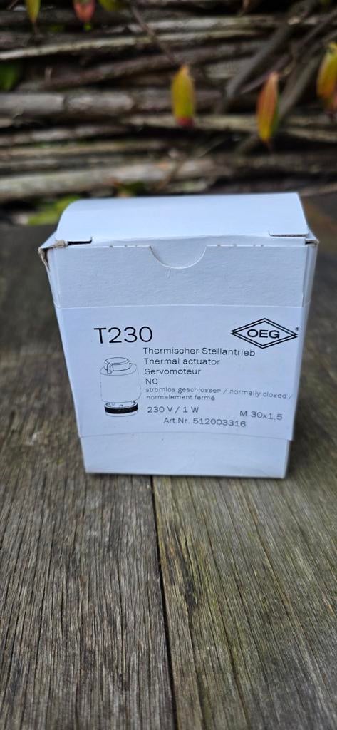 OEG T230 Thermische Stellantrieb Vloerverwarming Actuator, Ophalen of Verzenden, Nieuw
