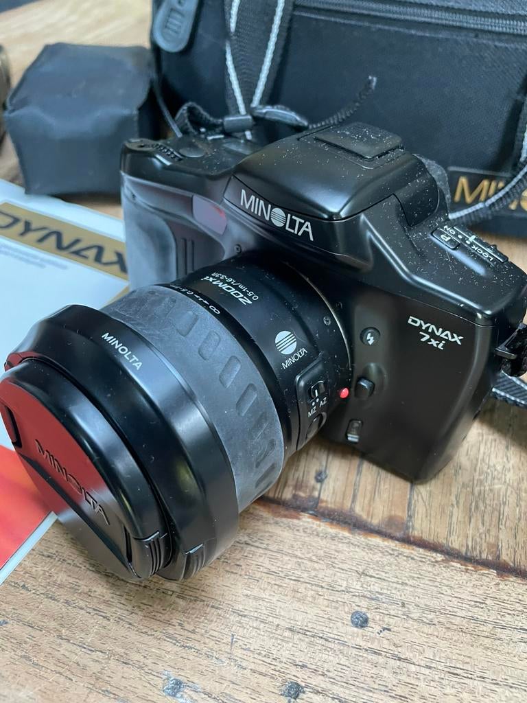 Minolta Dynax 7xi niet Canon Sony Nikon, Ophalen of Verzenden, Zo goed als nieuw, Spiegelreflex, Minolta