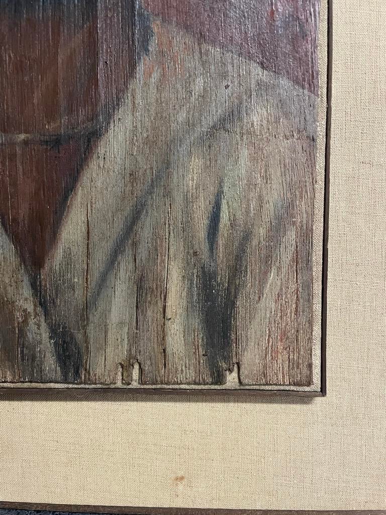 Authentiek Egyptisch/Romeins Volksportret (vroeg 19e eeuw), Antiek en Kunst, Kunst | Schilderijen | Klassiek, Ophalen of Verzenden