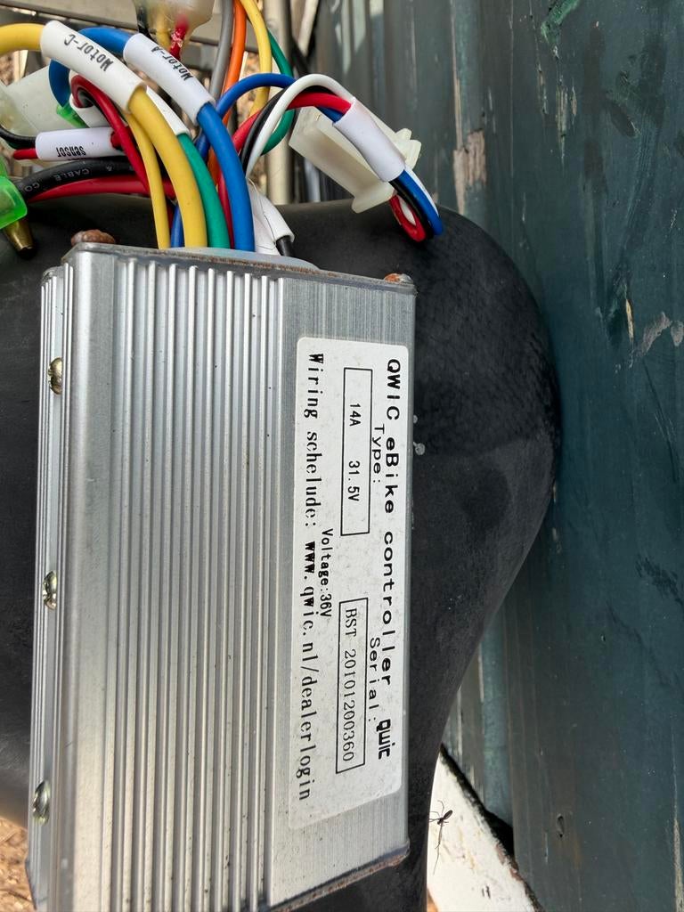 Qwic Trend controller - werkend gedemonteerd, Fietsen en Brommers, Fietsaccessoires | Fietscomputers, Ophalen, Gebruikt