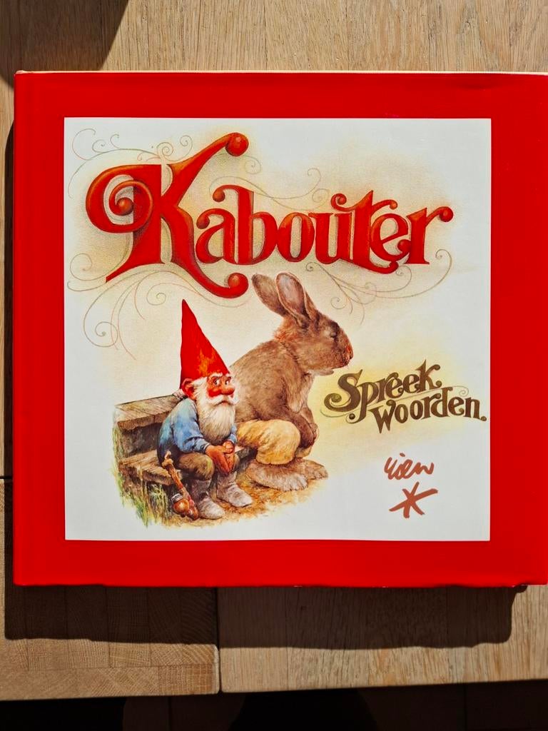 Kabouter Spreekwoorden - Rien Poortvliet (Hardcover), Boeken, Overige Boeken, Ophalen of Verzenden, Zo goed als nieuw, Rien Poortvliet