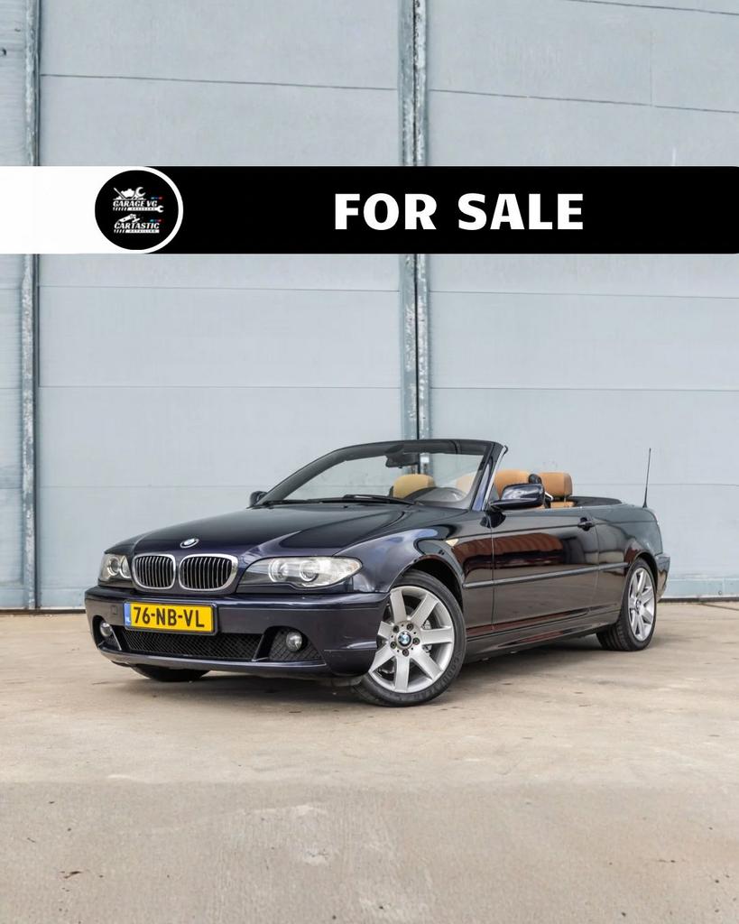 BMW 325Ci Executive Cabrio (Orig NL, Lci, Roestvrij, Aut), Auto's, BMW, Automaat, Achterwielaandrijving, Cabriolet, USB