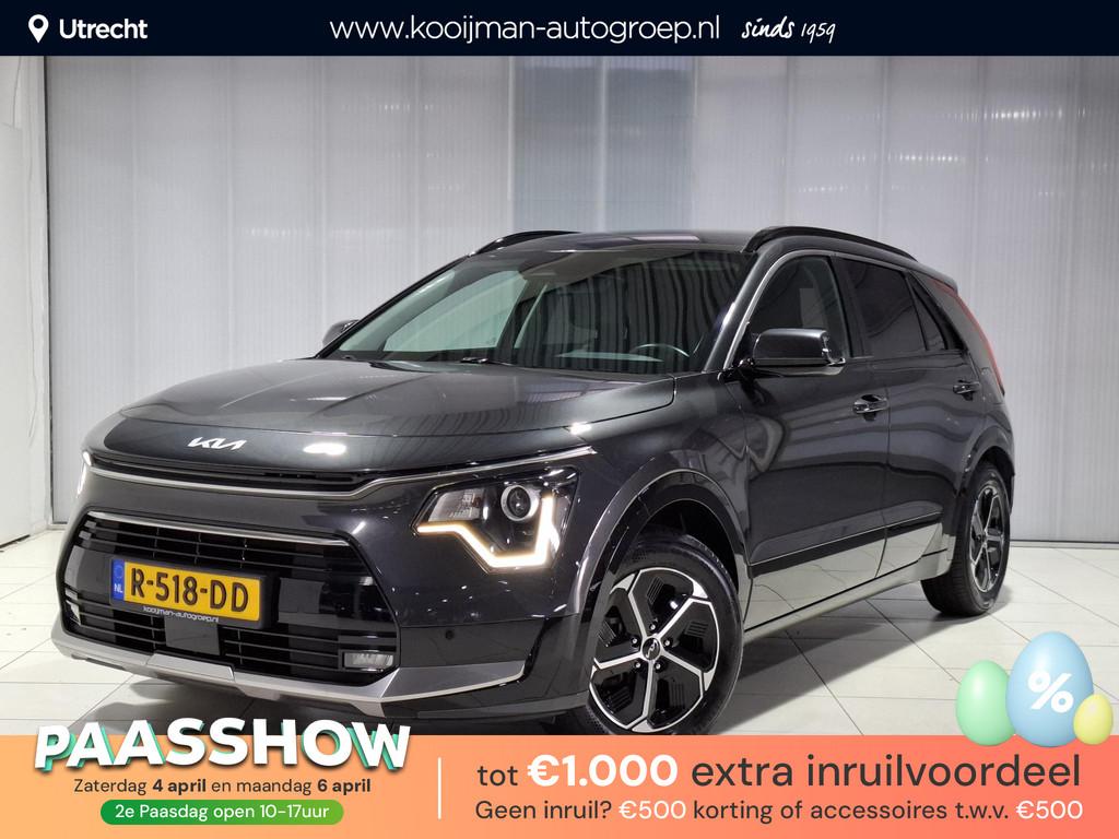 Kia Niro 1.6 GDi Hybrid DynamicLine Apple Carplay/Android Au, 1374 kg, Stof, Gebruikt, Euro 6