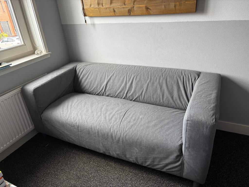 Ikea bank klippan, Huis en Inrichting, Banken | Bankstellen, Ophalen, Gebruikt, Stoer, 150 tot 200 cm