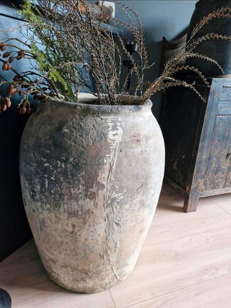 XXL Robuuste kruik.  Landelijk sober stoer pot kruik, Ophalen, ., ., .