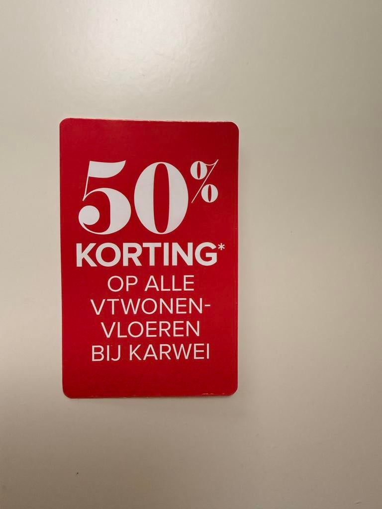 VT Wonen vloeren 50% korting, Ophalen of Verzenden, Nieuw, Rood, Overige typen