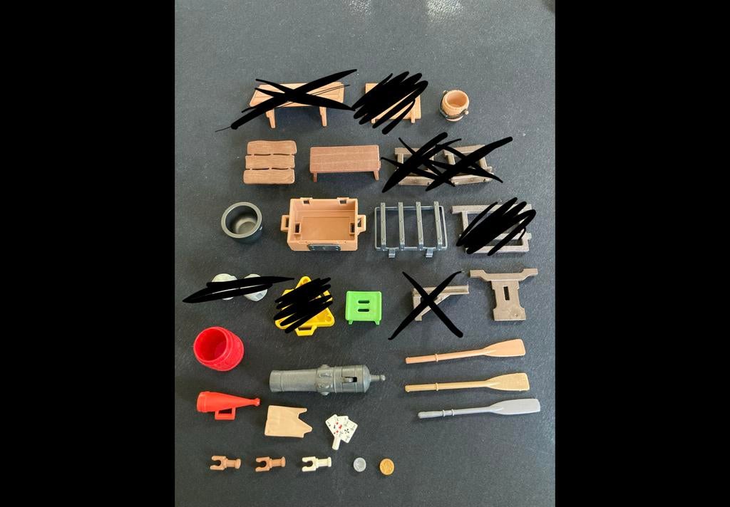 Playmobil peddel ed…, Ophalen of Verzenden, Zo goed als nieuw