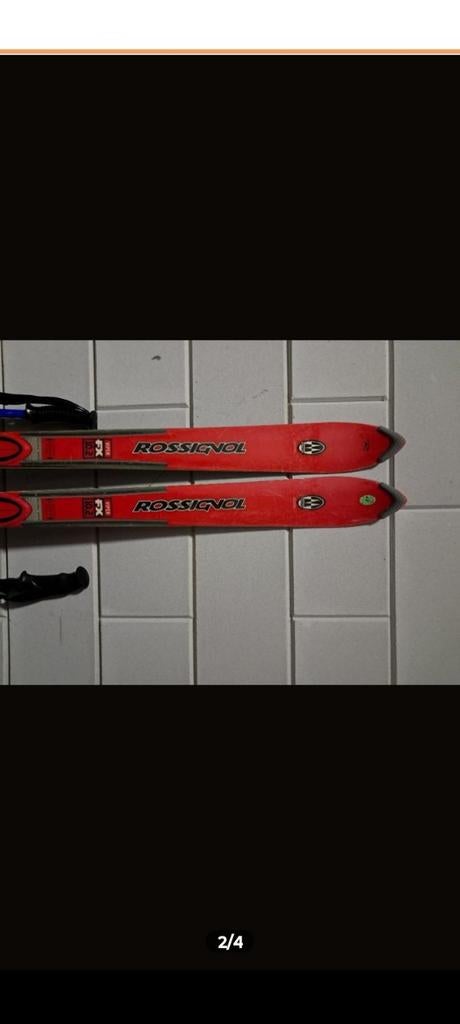 Rossignol ski's 185 cm lang, 160 tot 180 cm, Gebruikt, Rossignol, Ophalen of Verzenden