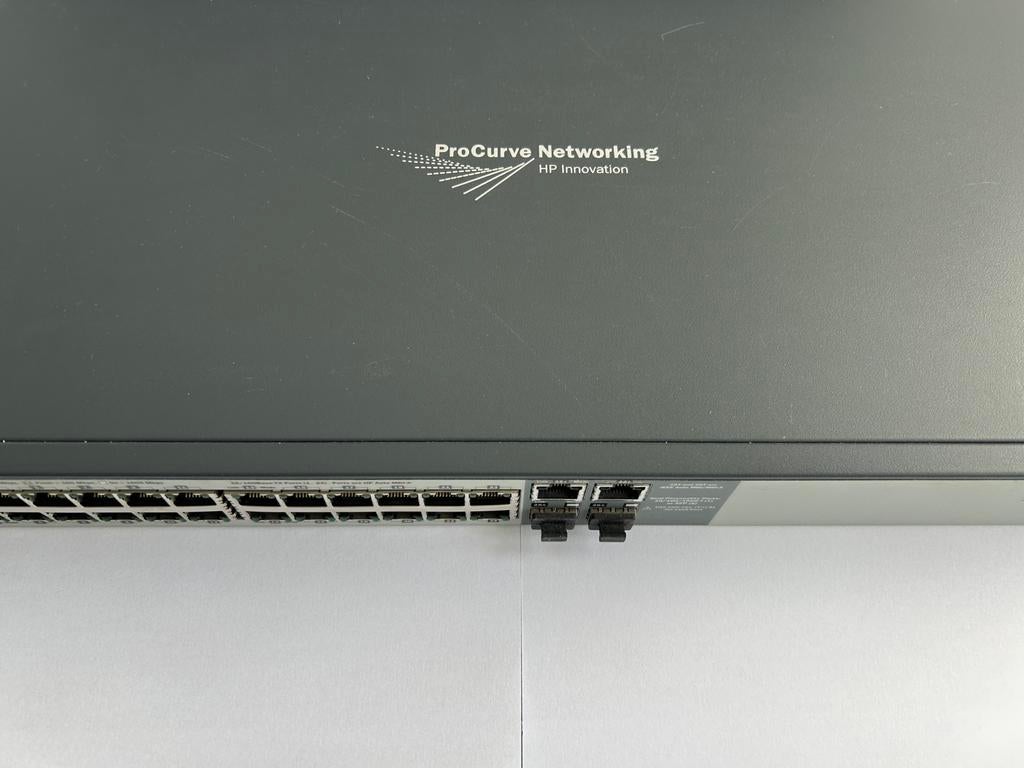 HP ProCurve managed switch, Computers en Software, Netwerk switches, Ophalen of Verzenden, Zo goed als nieuw