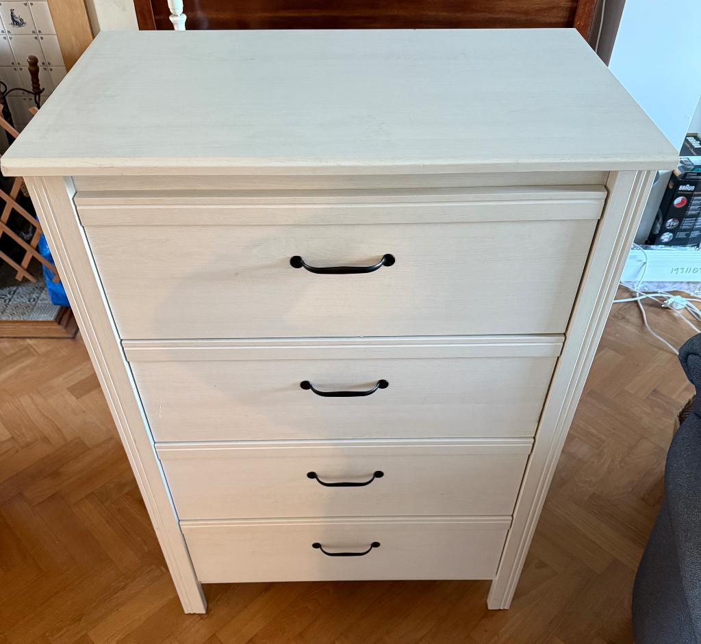 IKEA BRUSALI Ladekast, Ophalen, Gebruikt, 100 tot 150 cm, 50 tot 100 cm