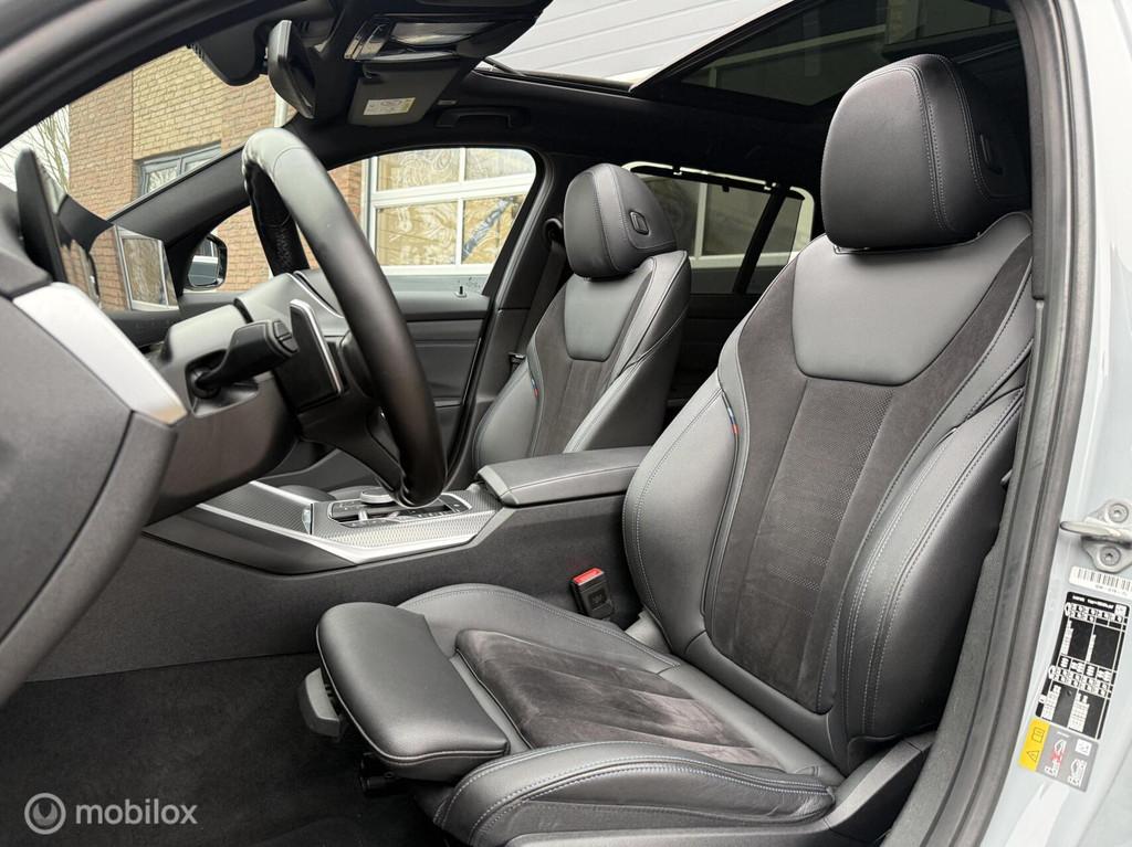 BMW 3-serie Touring 330e xDrive M Performance Panodak HUD LE, Auto's, 1998 cc, Zwart, 4 cilinders, Plug-in hybride