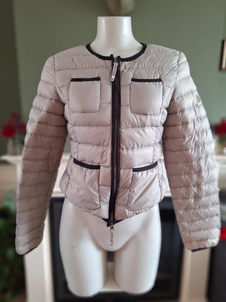 TwinSet Simona Barbieri winter jas tussen jack S 36, Twinset, Verzenden, Beige, Maat 36 (S)