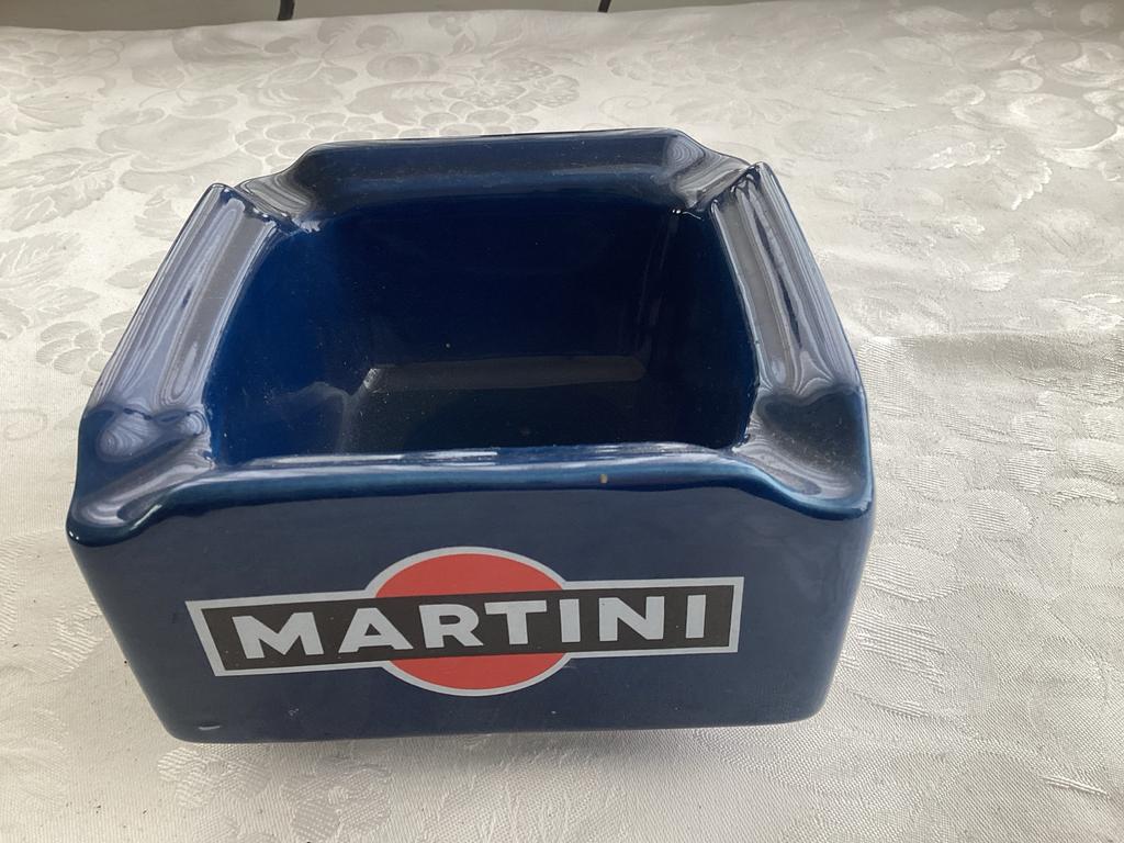 Martini asbak, Verzamelen, Ophalen of Verzenden, Gebruikt, Gebruiksvoorwerp