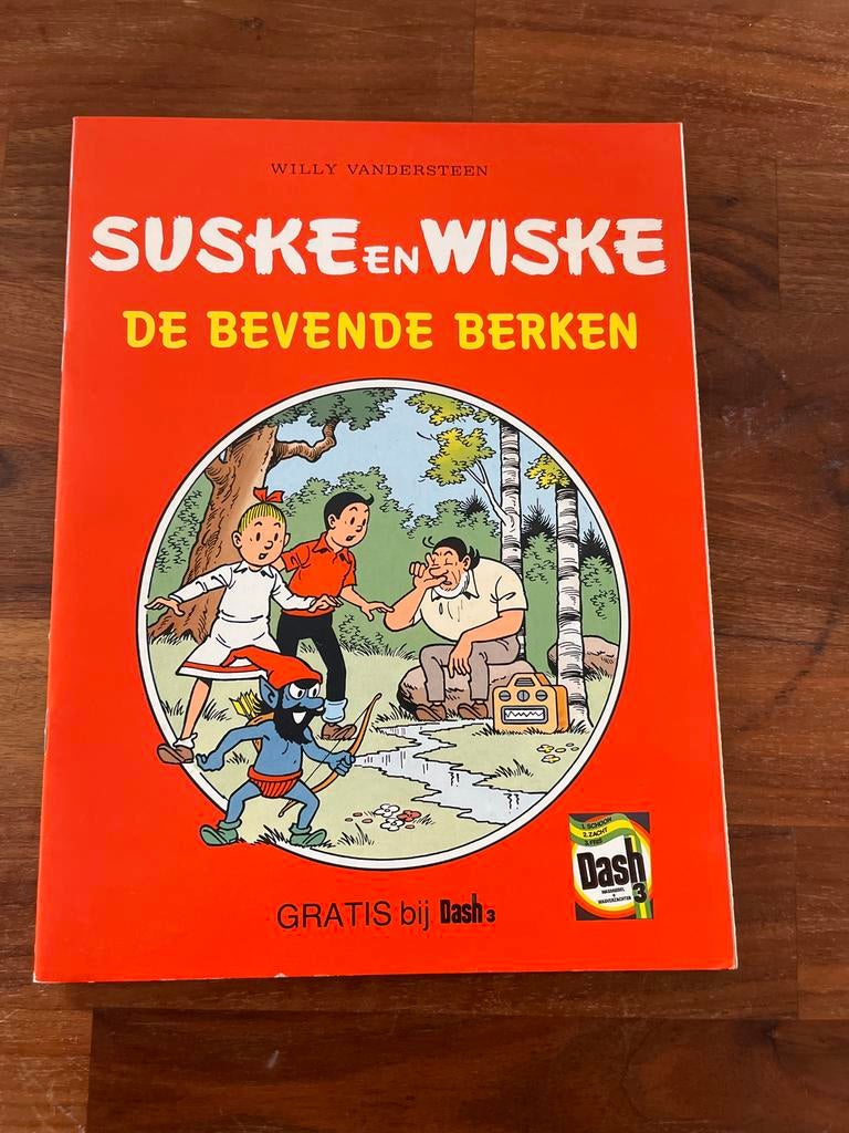 Suske en Wiske - De Bevende Berken - Dash reclame uitgave, Eén stripboek, Verzenden, Zo goed als nieuw