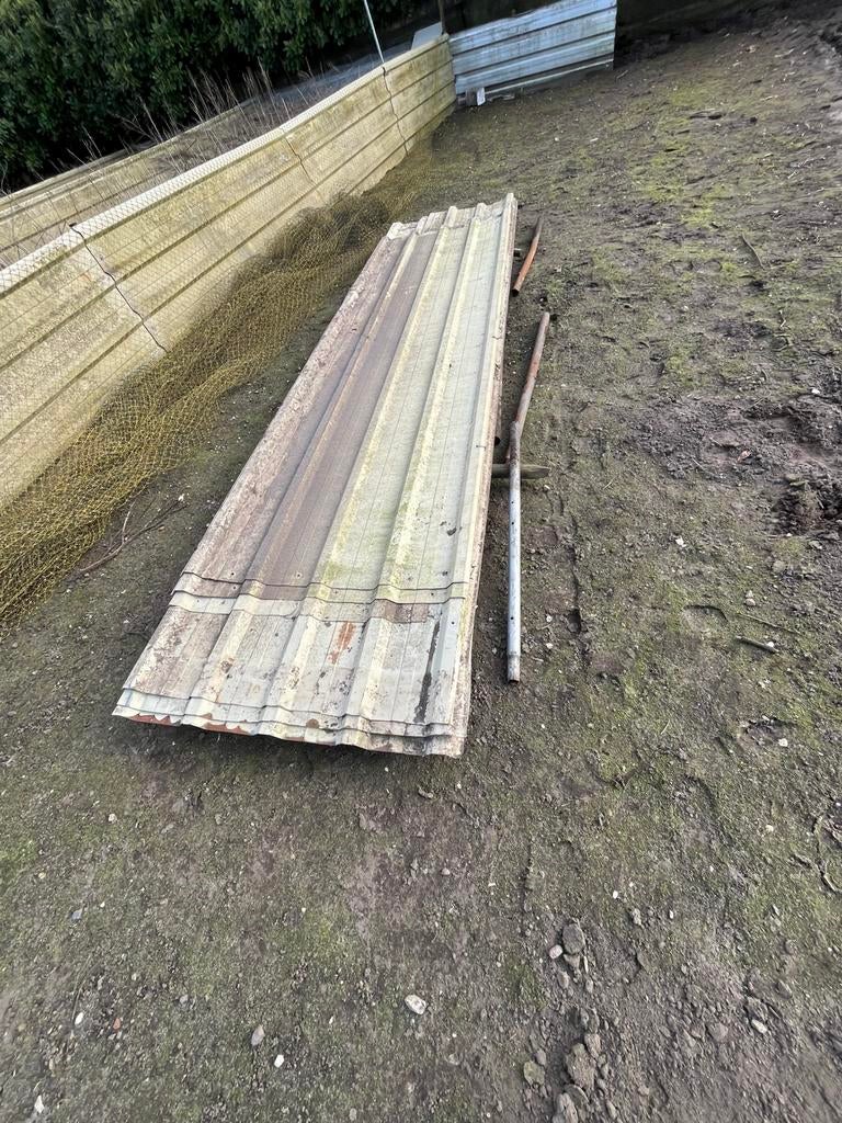 Damwand gebruikt, Doe-het-zelf en Verbouw, Platen en Panelen, Ophalen of Verzenden, Gebruikt