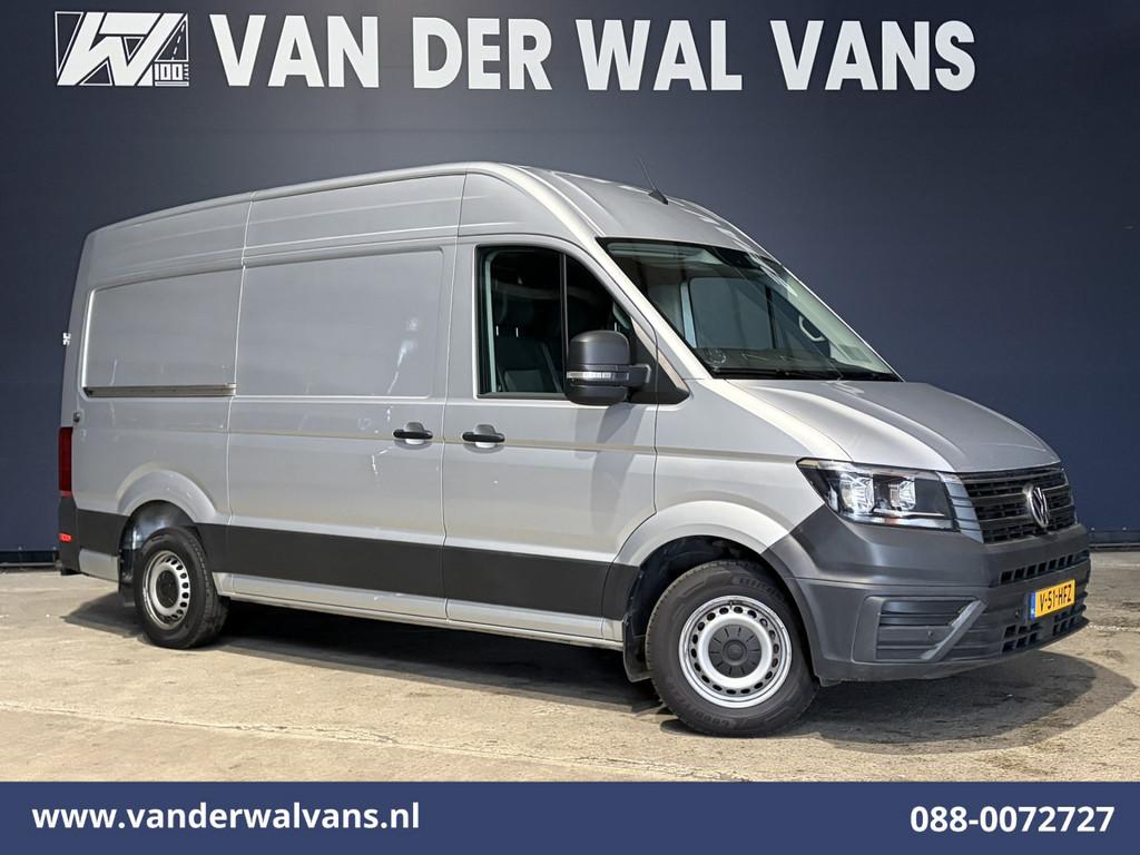 Volkswagen Crafter 2.0 TDI 140pk L3H3 L2H2 Euro6 Airco | Cam, Voorwielaandrijving, Stof, Gebruikt, 4 cilinders