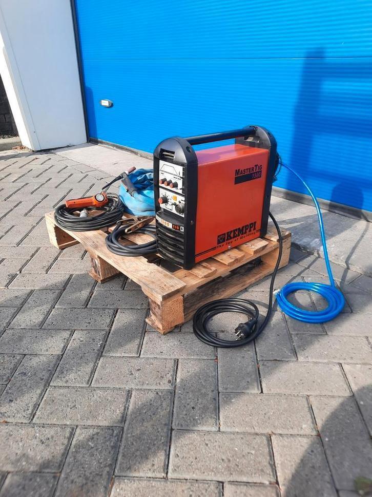 Kemppi MasterTig 1500 Tig lasapparaat zeer nette staat!!, Finland, ., Ophalen of Verzenden, Zo goed als nieuw