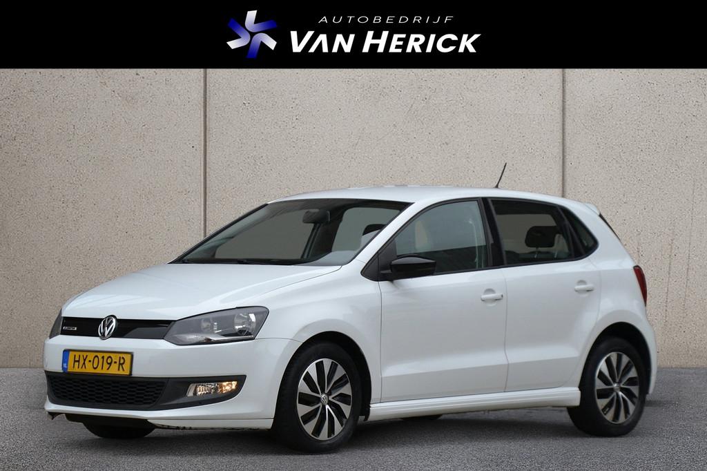 Volkswagen Polo 1.0 95PK 5 deurs | Carplay | Cruise Control, Voorwielaandrijving, Stof, 95 pk, Wit