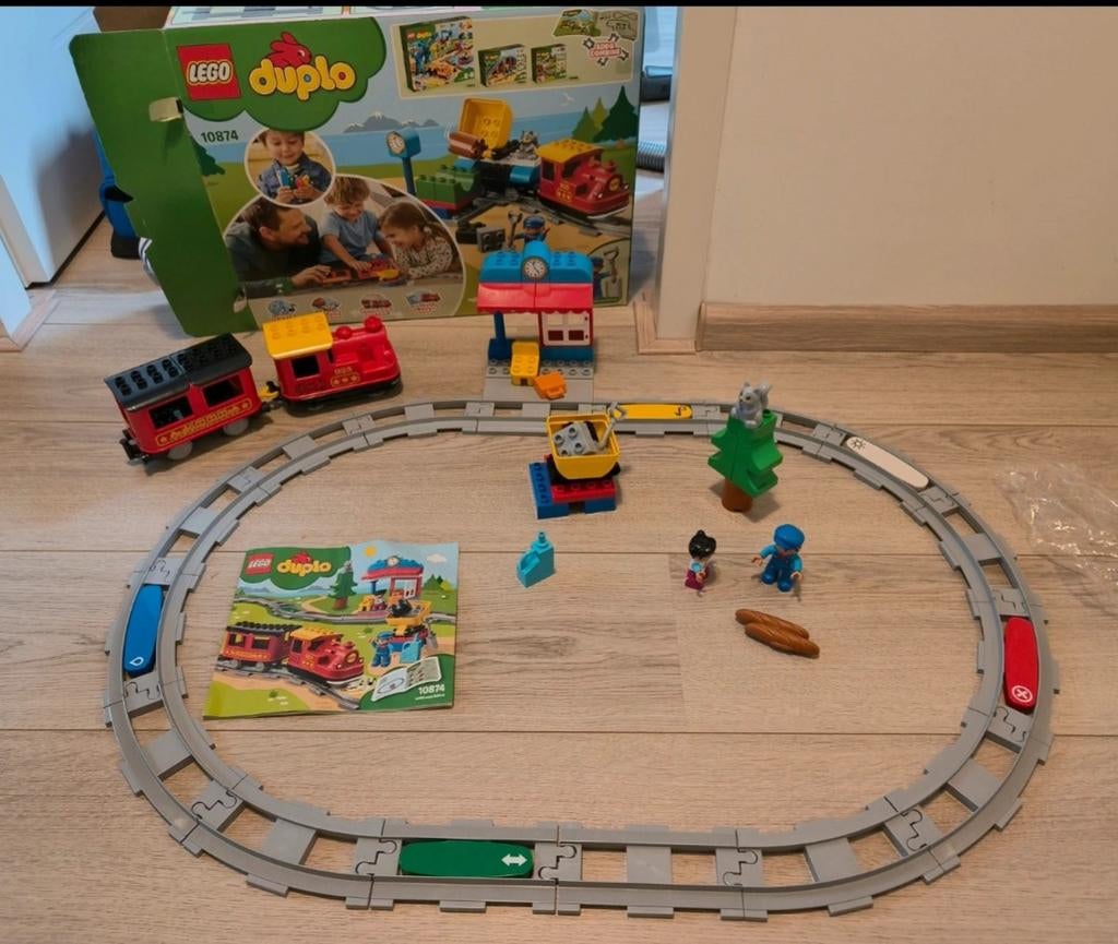 Lego duplo trein, Ophalen, Zo goed als nieuw, Duplo