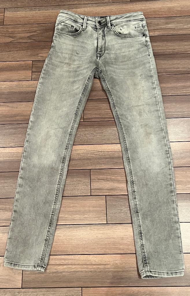 Refill slim jog spijkerbroek, Kleding | Heren, Spijkerbroeken en Jeans, Ophalen of Verzenden, Zo goed als nieuw, Grijs, Refill