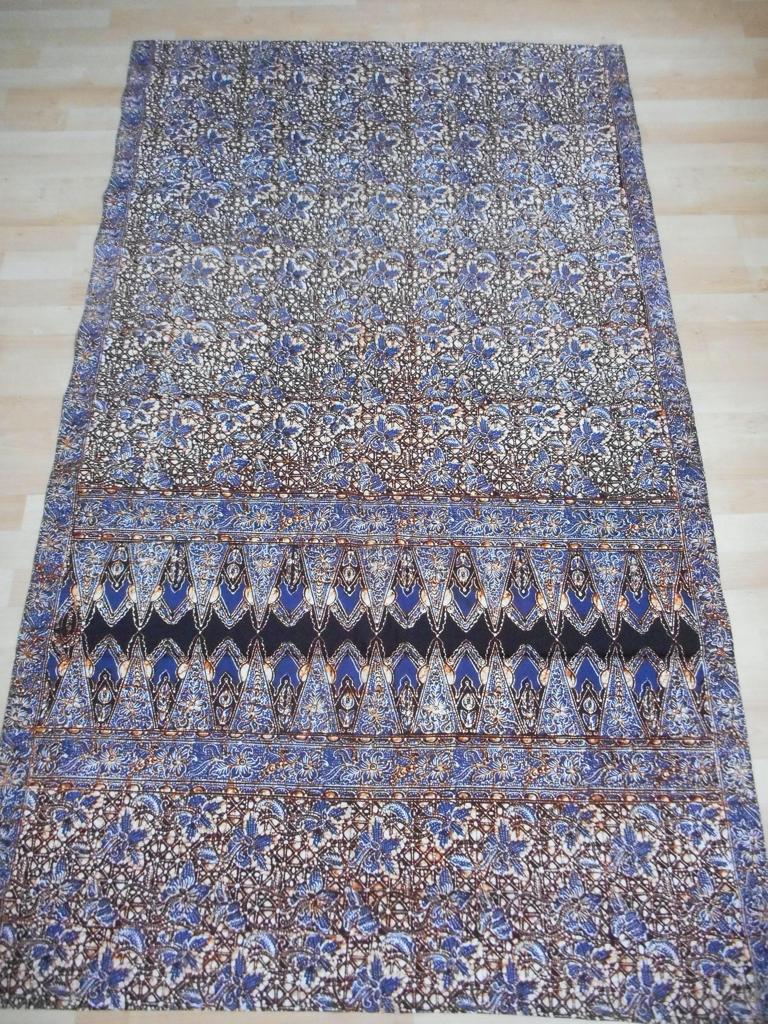 stof Batik, lap batik, Bruin, Ophalen of Verzenden, Zo goed als nieuw, 30 tot 120 cm