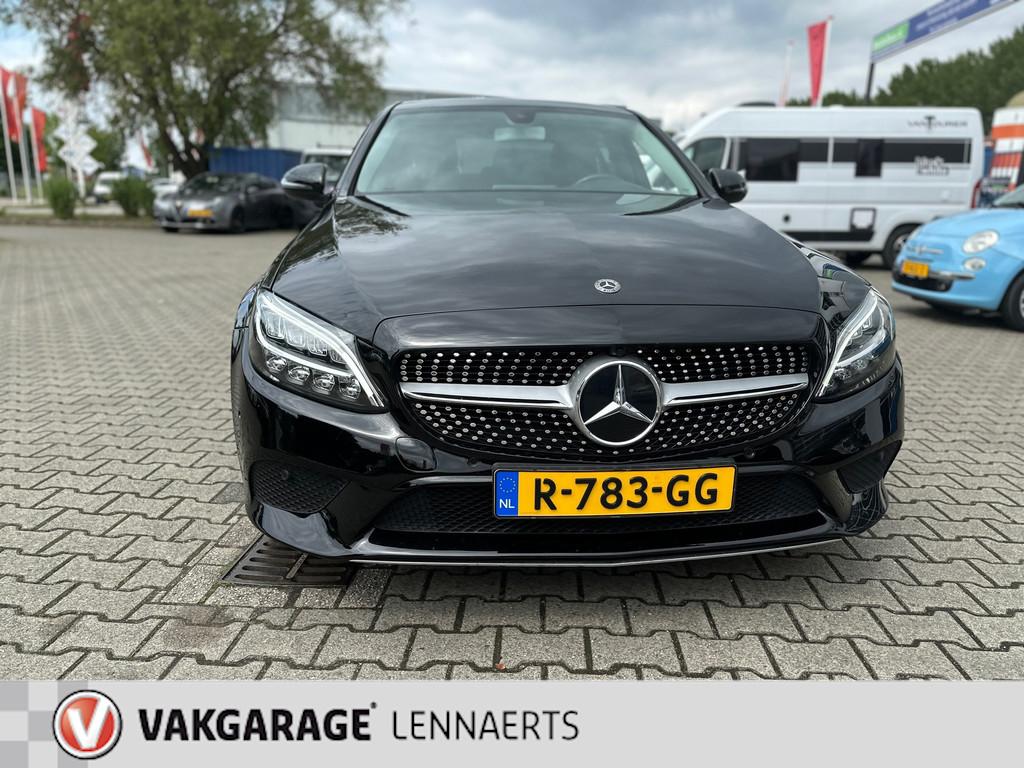 Mercedes-Benz C-klasse 180 Business Solution Luxury, Automaat, 12 maanden, Leder en Stof, Zwart