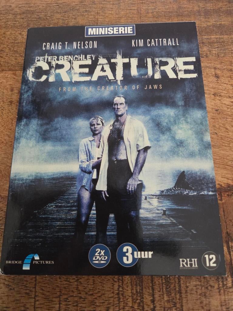Creature miniserie dvds, Vanaf 12 jaar, Ophalen of Verzenden, Zo goed als nieuw, Detective en Krimi