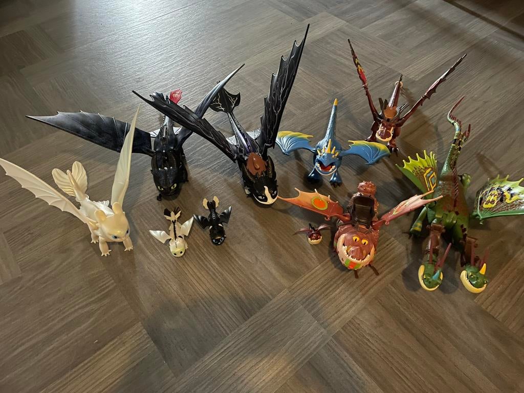 Dragons draken rijders van berk playmobil, Kinderen en Baby's, Speelgoed | Playmobil, Ophalen of Verzenden, Gebruikt