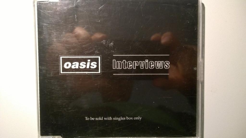 Oasis - Interviews, Cd's en Dvd's, Cd Singles, Zo goed als nieuw, Pop, 1 single, Maxi-single, Ophalen of Verzenden