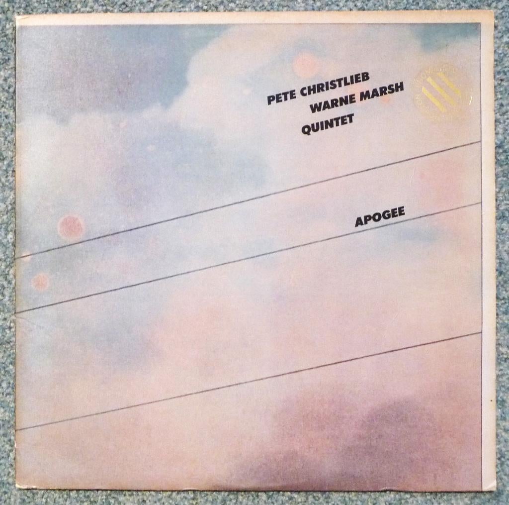 Pete Christlieb, Warne Marsh Quintet – Apogee, Gebruikt, 1980 tot heden, Ophalen of Verzenden, 12 inch