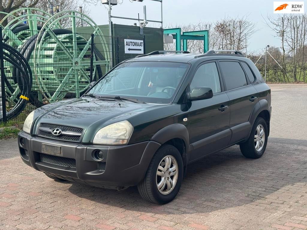 Hyundai Tucson 2.0 CRDi Dynamic, Zwart, Bedrijf, Tucson, SUV of Terreinwagen