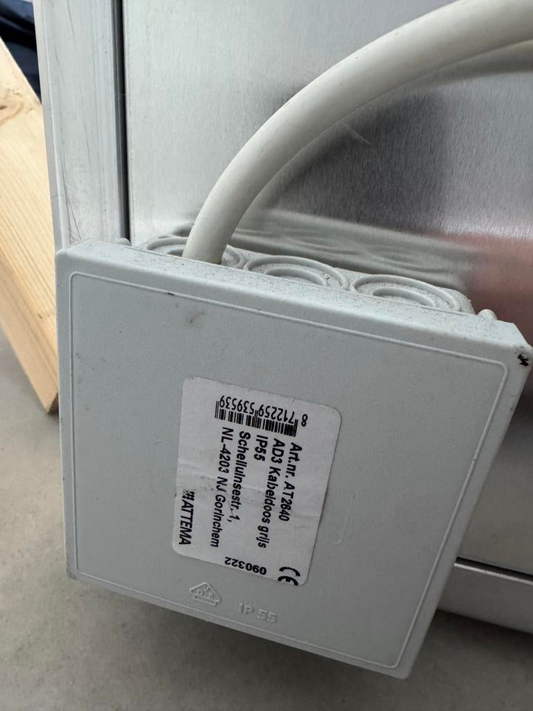 Ventilatiesysteem met afzuiger en flexibele buizen, Doe-het-zelf en Verbouw, Ventilatie en Afzuiging, Ophalen of Verzenden, Gebruikt