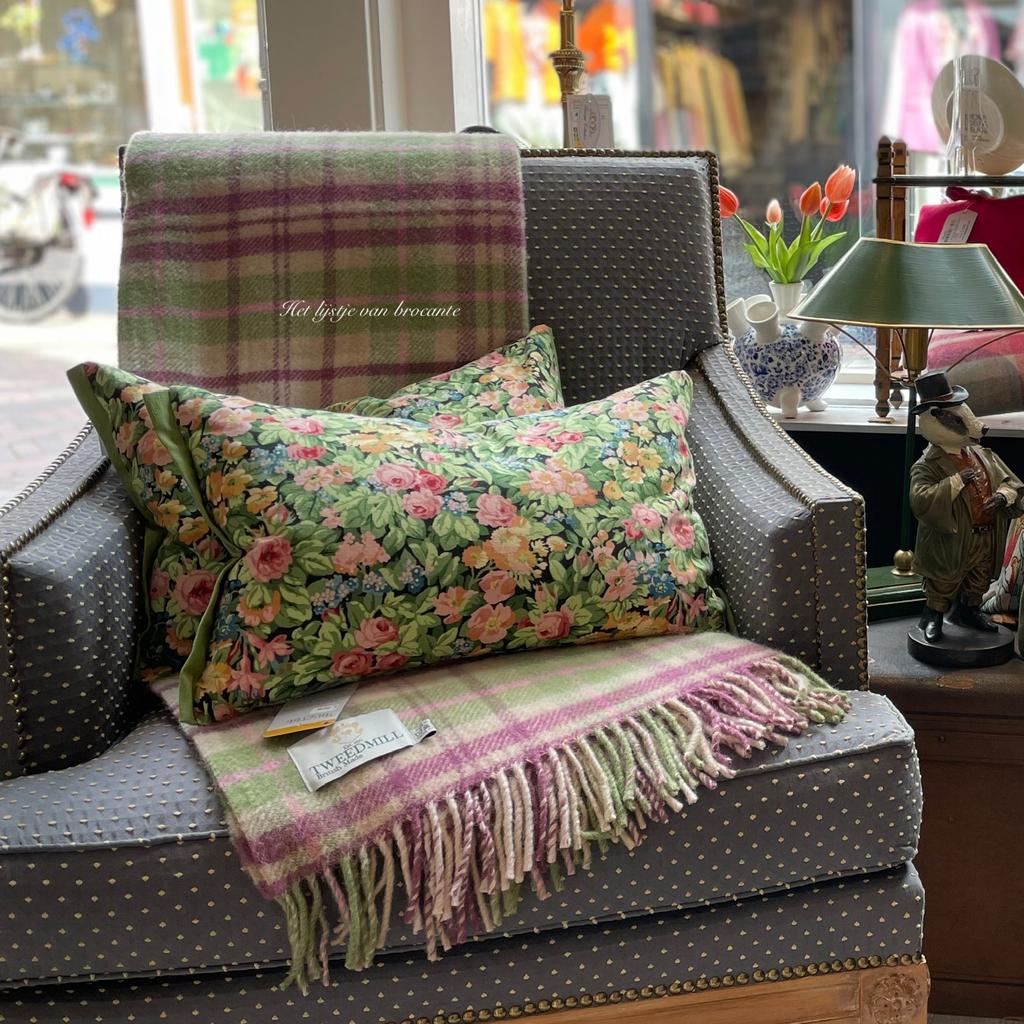 Handgemaakte SET kussens Arthur Sanderson Nina, Huis en Inrichting, Woonaccessoires | Kussens, Westdijk 41 3241 GT Middelharnis